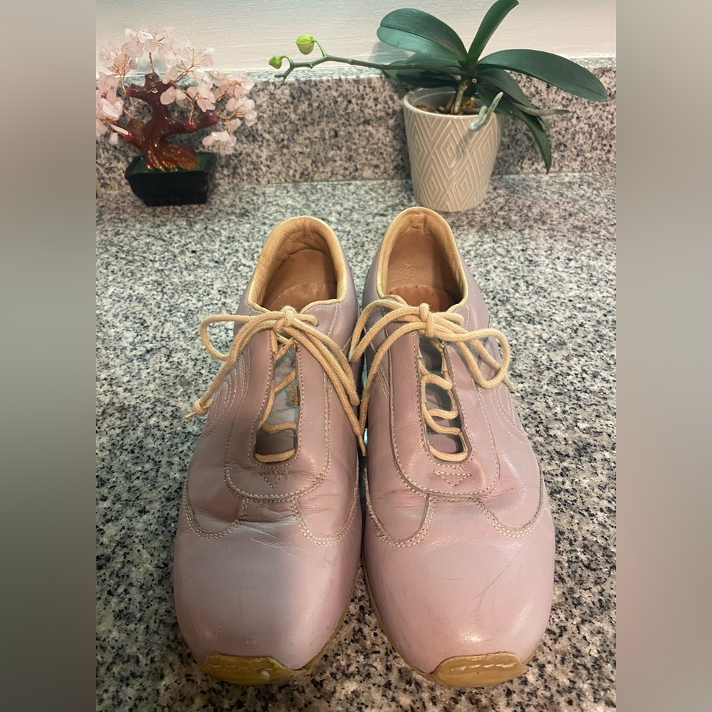 Vintage Y2K Authentic Olivier Strelli Women's Leather Shoes from Belgium 🇧🇪 - Picture 6 of 9